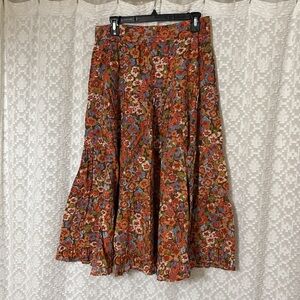 NWOT House of Harlow Floral Skirt